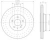 HELLA 8DD 355 110-191 Brake Disc